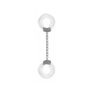 Ouch Beginner's Legcuffs Furry White