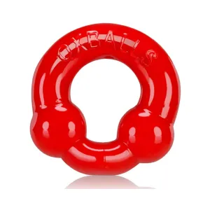 Oxballs 2-pack Cockring. Steel & Red