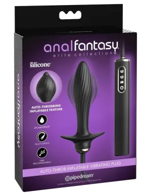 Pipedream Products Anal Fantasy Auto-Throb Inflatable Vibrating Plug
