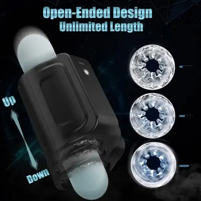 Powerful 7 Rotating Modes Dual Heads Automatic Male Masturbator