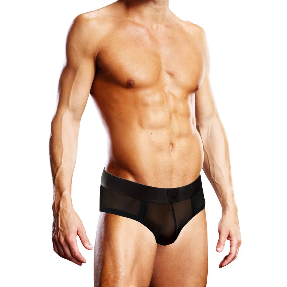 Prowler Mesh Brief Black XL