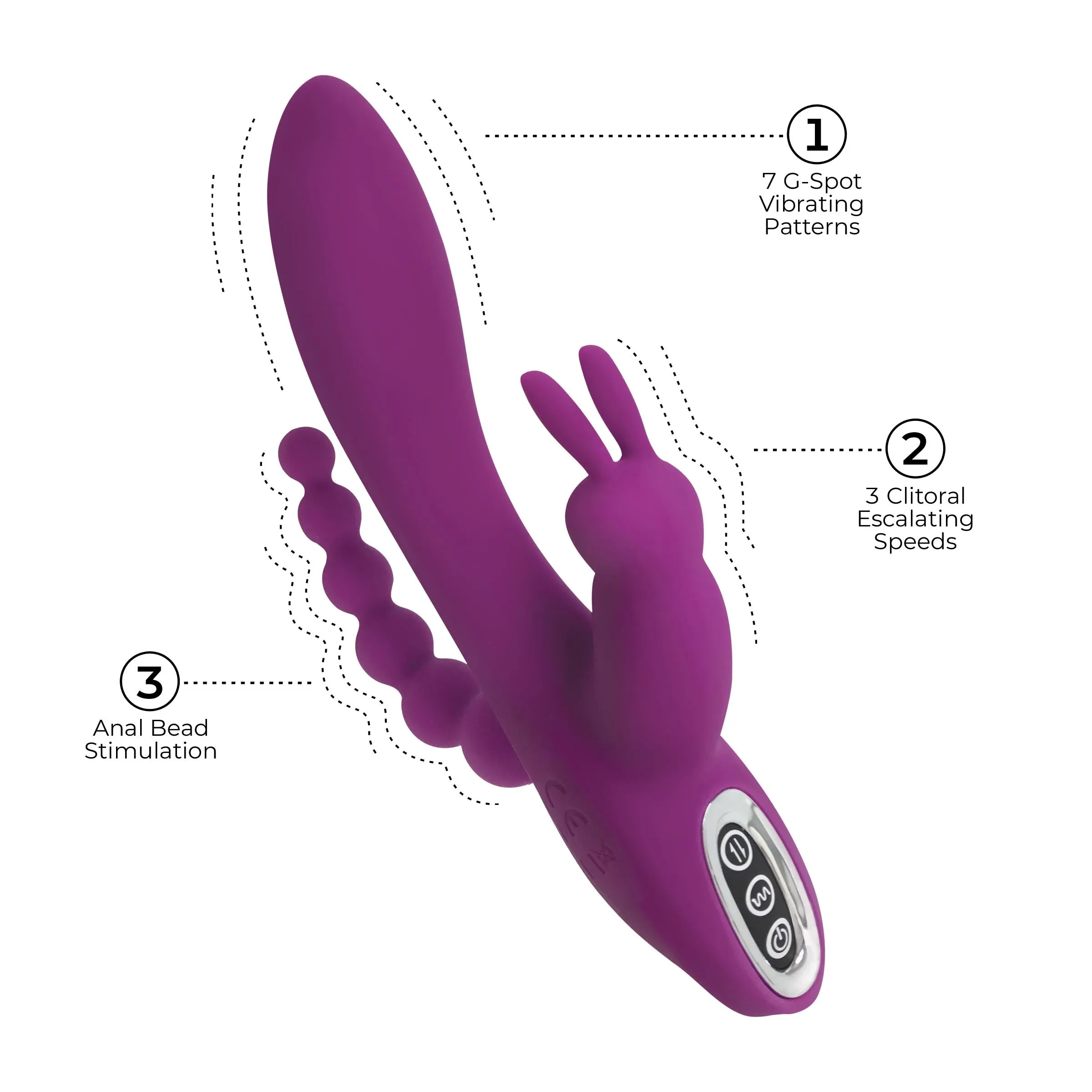 Quivers G-spot Rabbit Vibrator