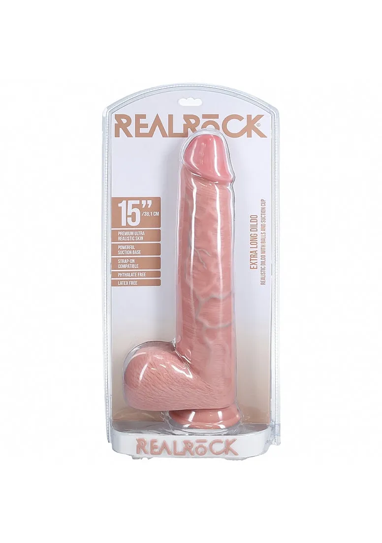 RealRock- Extra Long with Balls 15 Inches