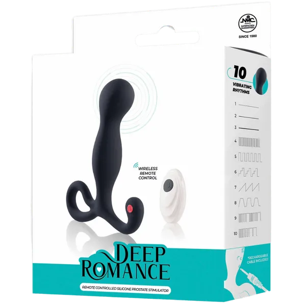 Remote Controlled Silicone Prostate Stimulator