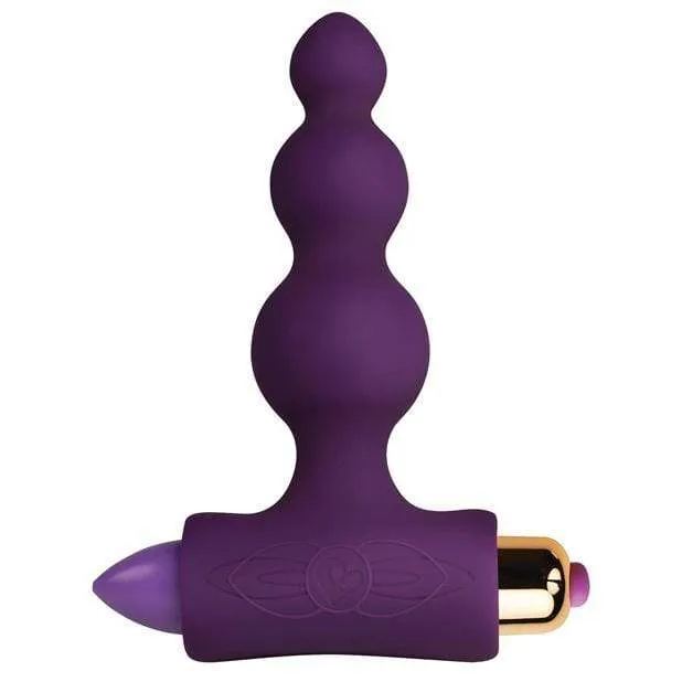 RocksOff - 7 Speed Bubbles Petite Sensations Anal Beads (Purple)