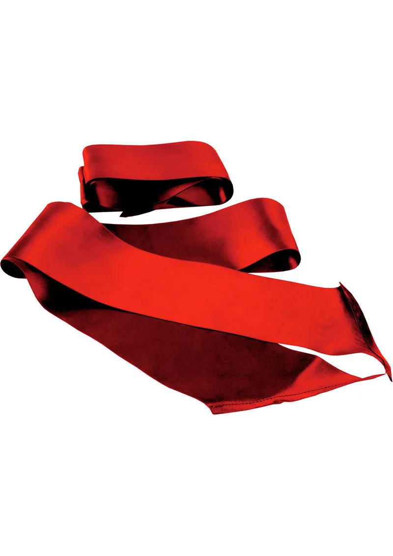 Sandm Silky Sash Restraints Red