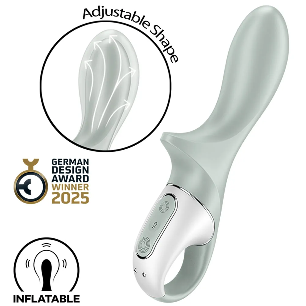 Satisfyer Air Pump Booty 3 Inflatable Anal Vibrator USB Butt Prostate Massager