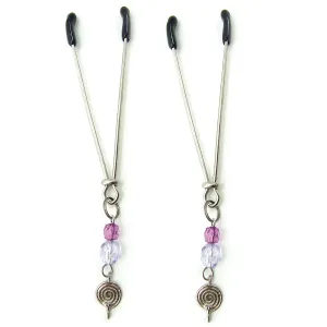Sex Kitten Clamps Purple Swirls