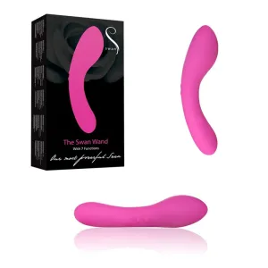 Swan Massage Wand Rechargeable. Waterproof. 2 Motors and 7 functions.