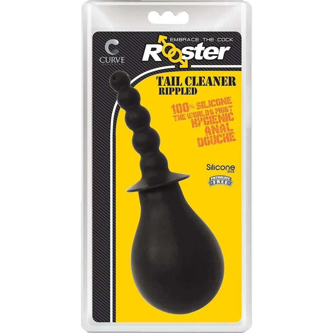 Tail Cleaner Rippled Anal Douche