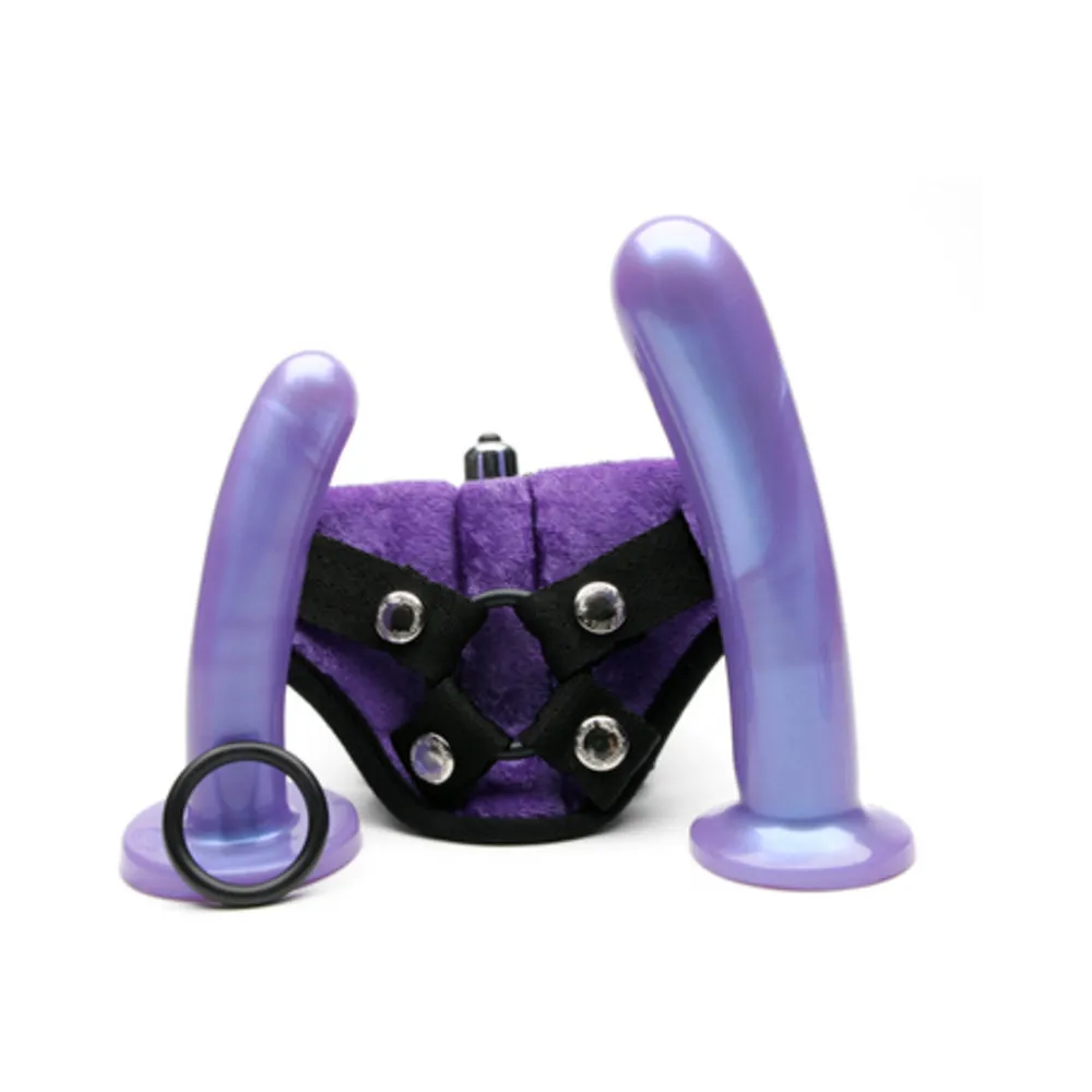 Tantus Bend Over Intermediate Harness Kit - Purple Haze