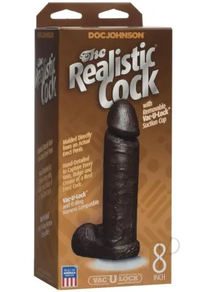 The Realistic Cock Black 8