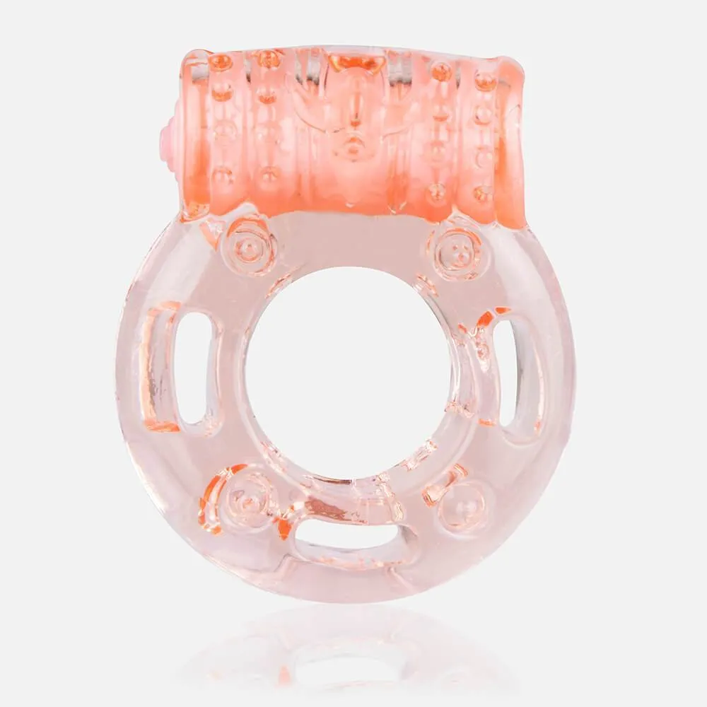 TheScreamingO - The Big O Resuable Ultimate Vibrating Cock Ring (Orange)