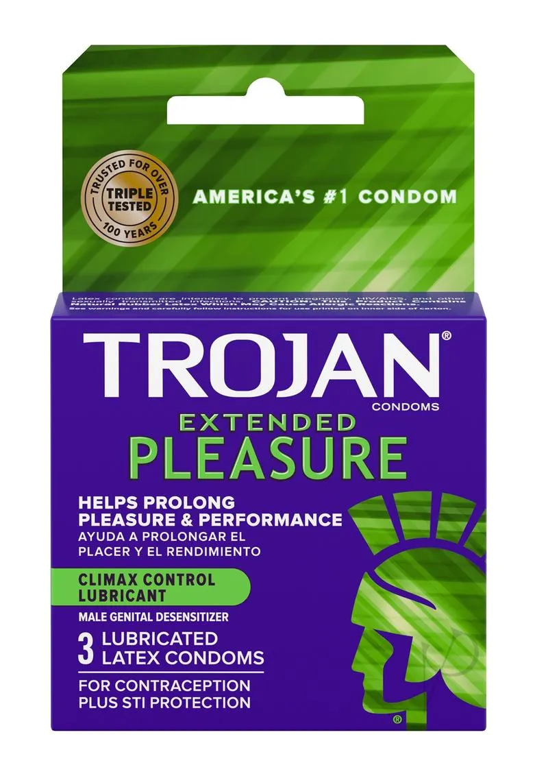 Trojan Extended Pleas W/ben. 3`s