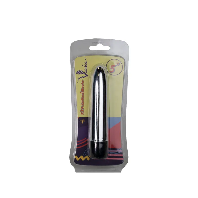 Vooddoo 5 10X Pulsations Vibrator Silver